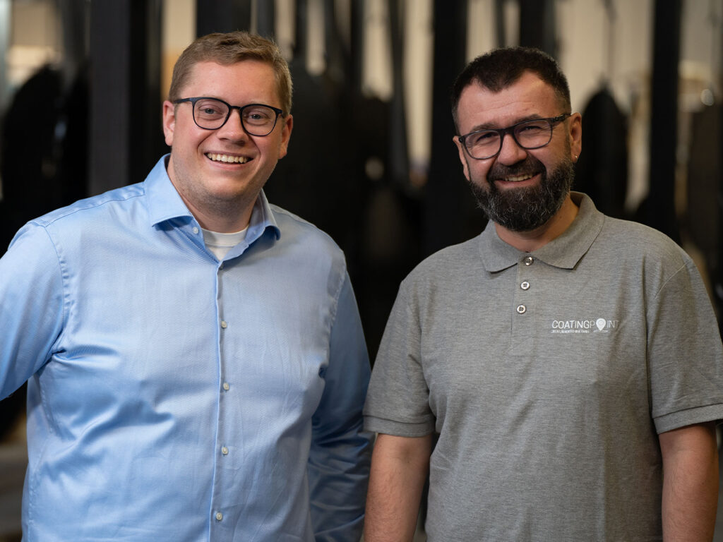 Geschäftsführung und Produktionsleitung am Standort Postbauer-Heng